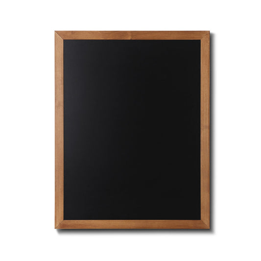 Showdown® Displays Kreidetafel Natura Tafel nicht magnethaftend Holz schwarz