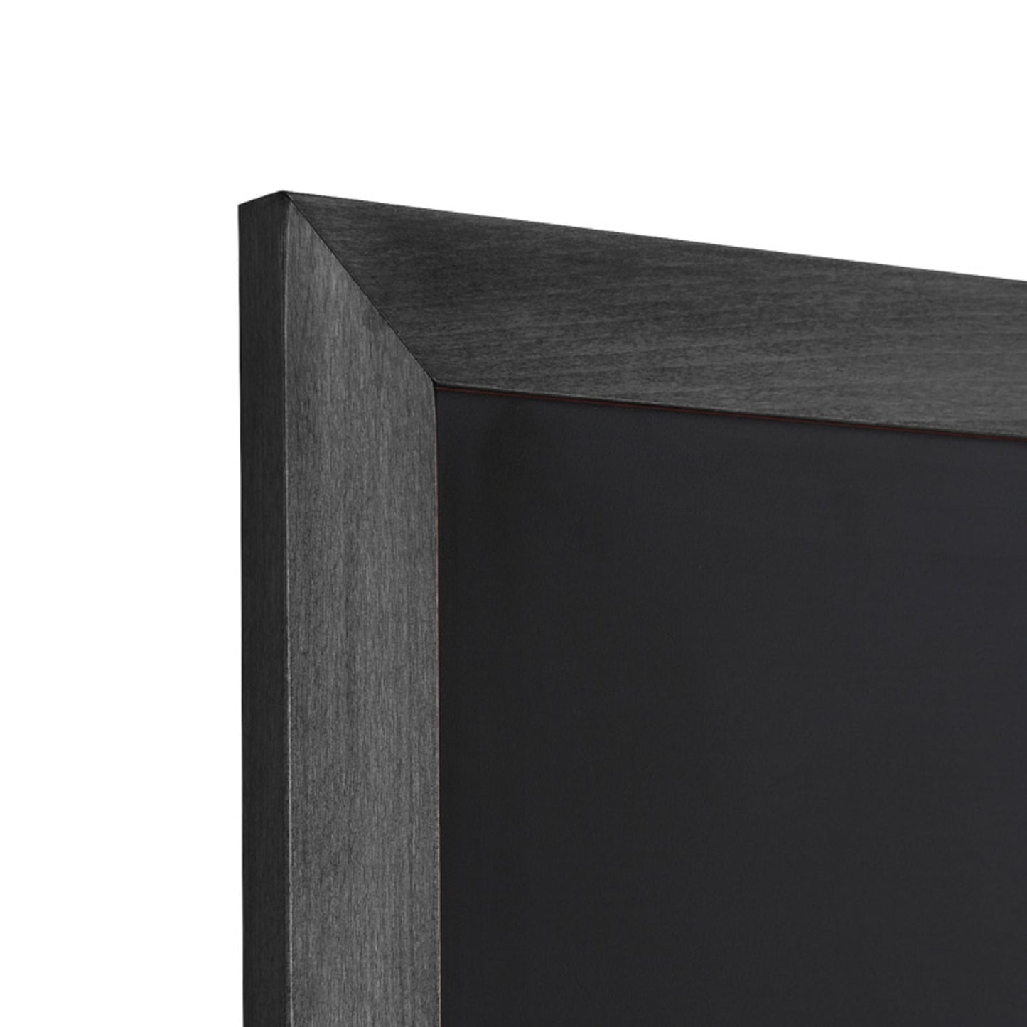 Showdown® Displays Kreidetafel Natura Tafel nicht magnethaftend Holz schwarz