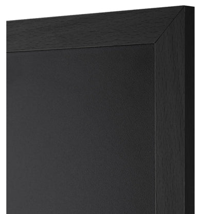 Showdown® Displays Kreidetafel Natura Economy Tafel nicht magnethaftend MDF, gebeizt schwarz