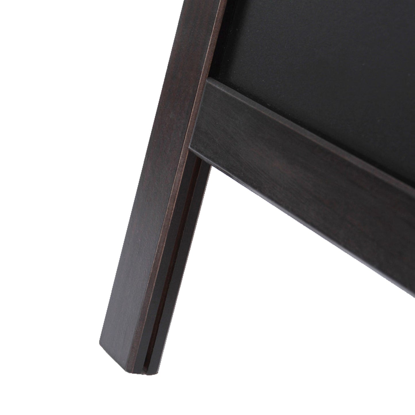 Showdown® Displays Kundenstopper Classic 55 x 82,5 x 50 cm (B x H x T) Holz schwarz