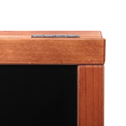 Showdown® Displays Kundenstopper Classic 55 x 82,5 x 50 cm (B x H x T) Holz hellbraun
