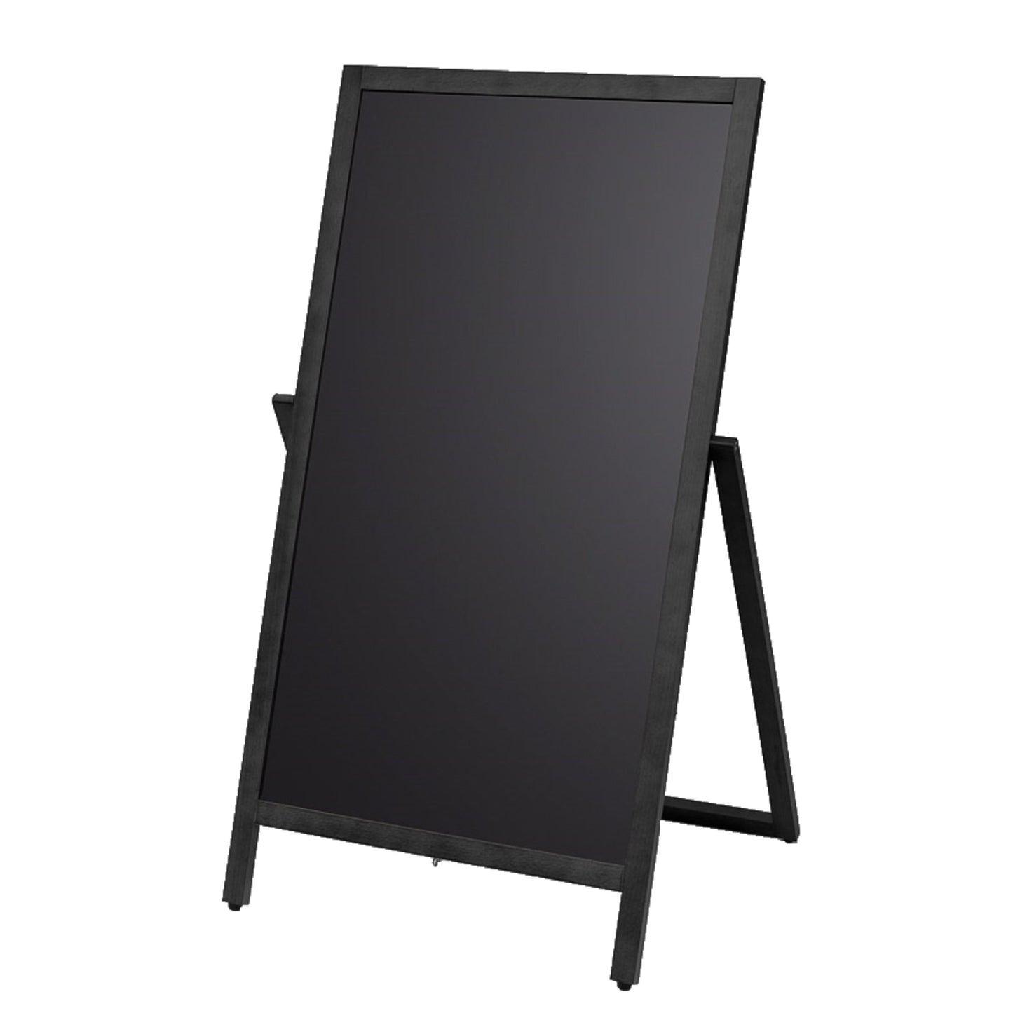 Showdown® Displays Kundenstopper Flip 68 x 134 x 64 cm (B x H x T) Strandholz schwarz
