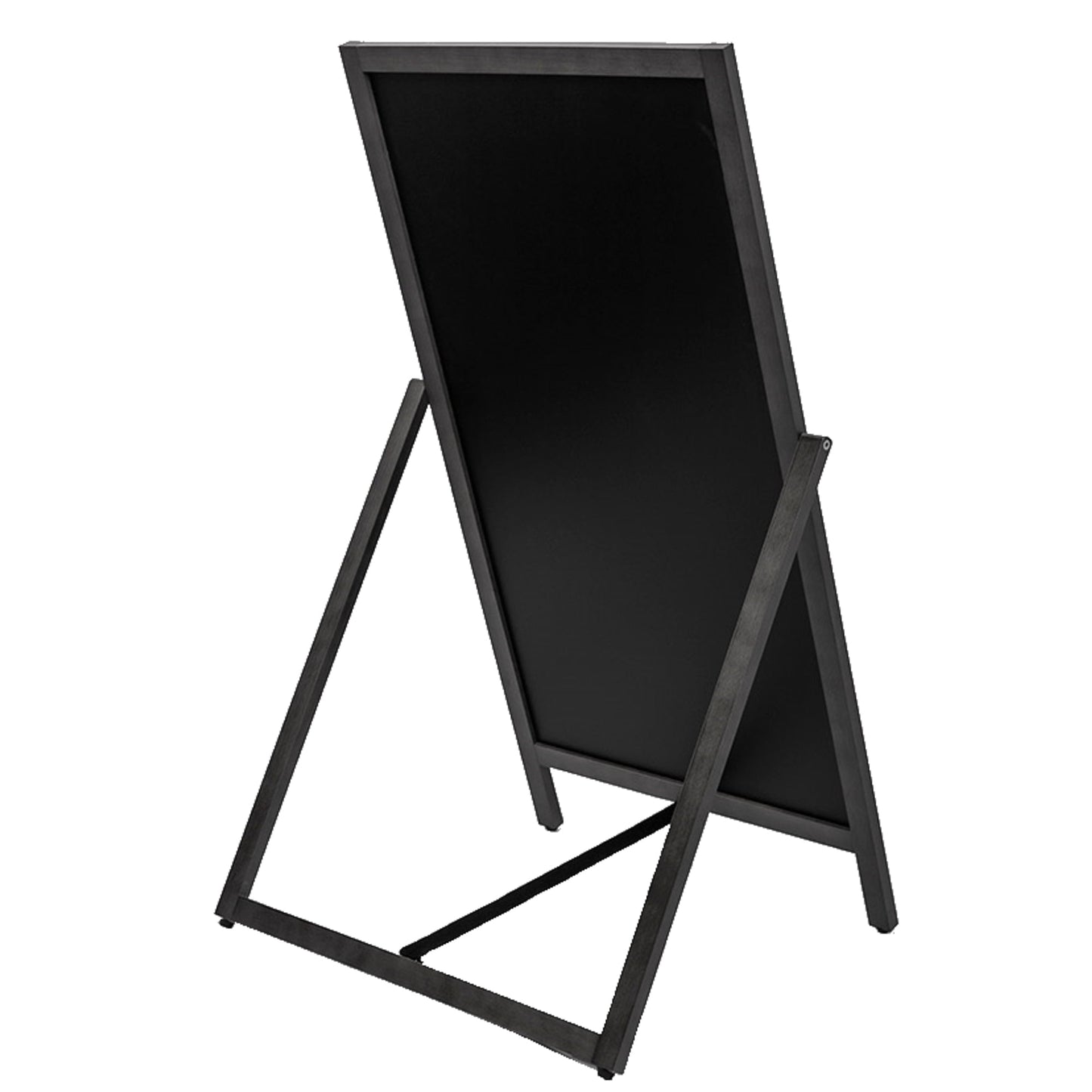 Showdown® Displays Kundenstopper Flip 68 x 134 x 64 cm (B x H x T) Strandholz schwarz