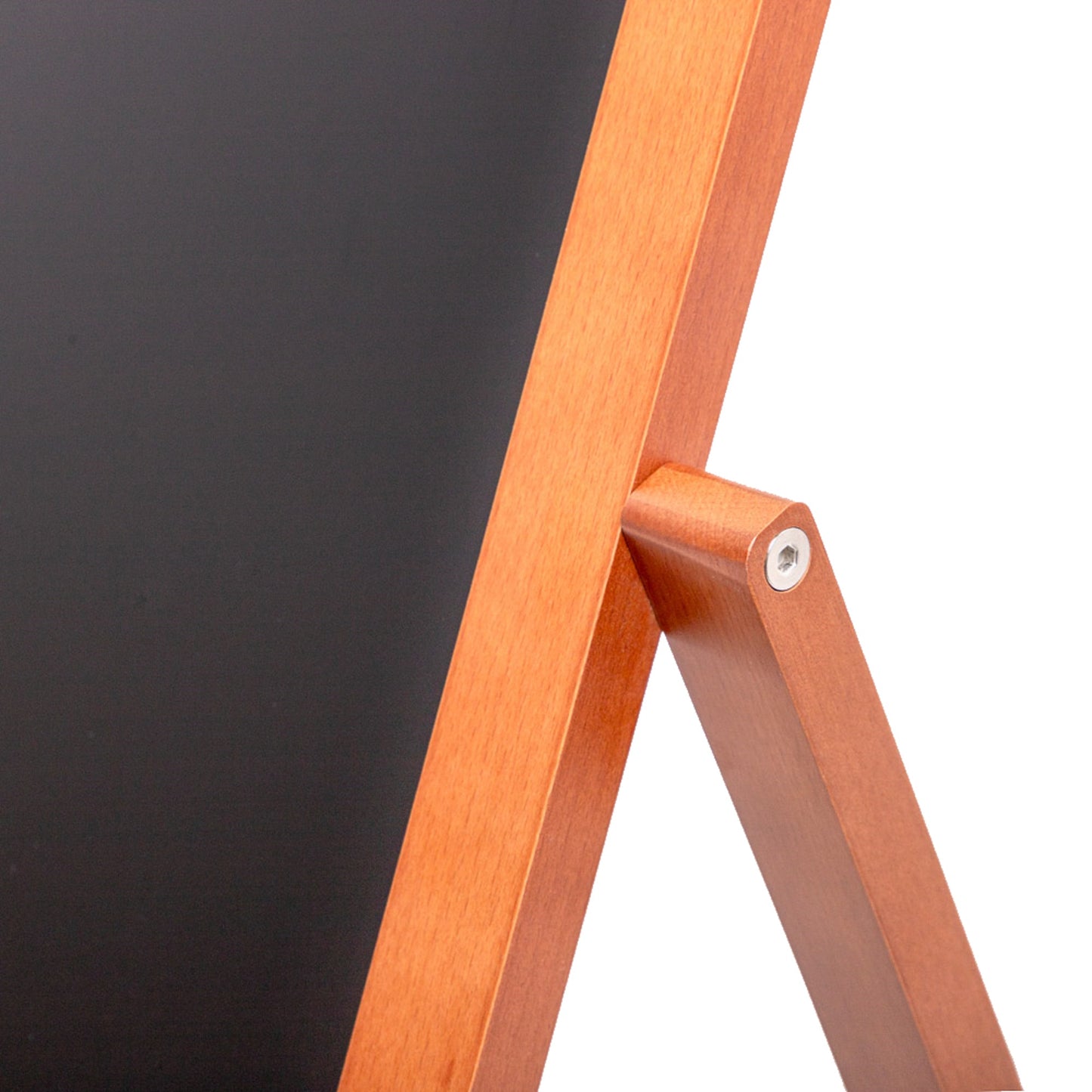 Showdown® Displays Kundenstopper Flip 55 x 100,5 x 53 cm (B x H x T) Strandholz hellbraun
