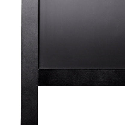 Showdown® Displays Kundenstopper Flip 68 x 134 x 64 cm (B x H x T) Strandholz schwarz