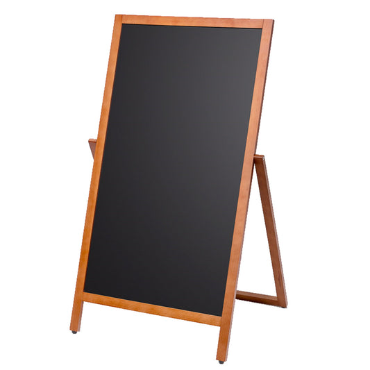Showdown® Displays Kundenstopper Flip 68 x 134 x 64 cm (B x H x T) Strandholz hellbraun