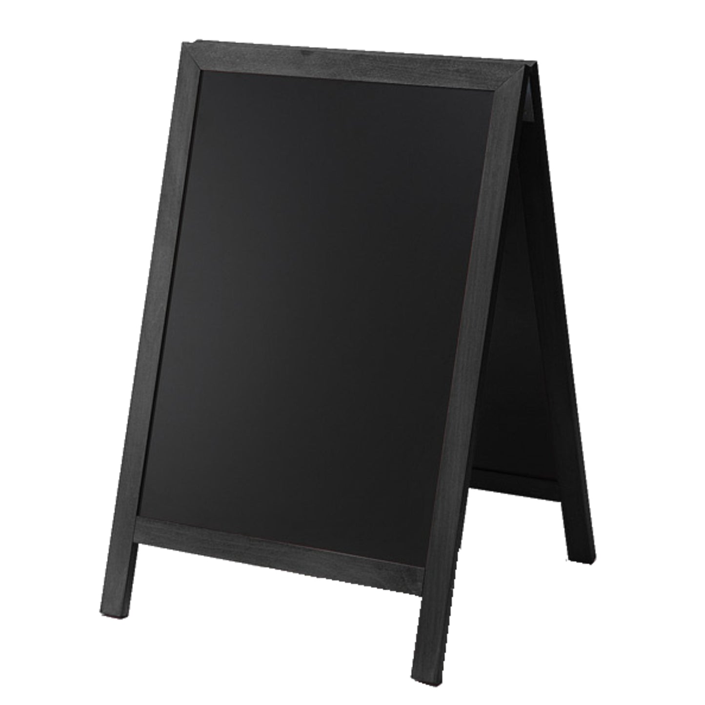 Showdown® Displays Kundenstopper 55 x 81,5 x 56,7 cm (B x H x T) Hartholz schwarz