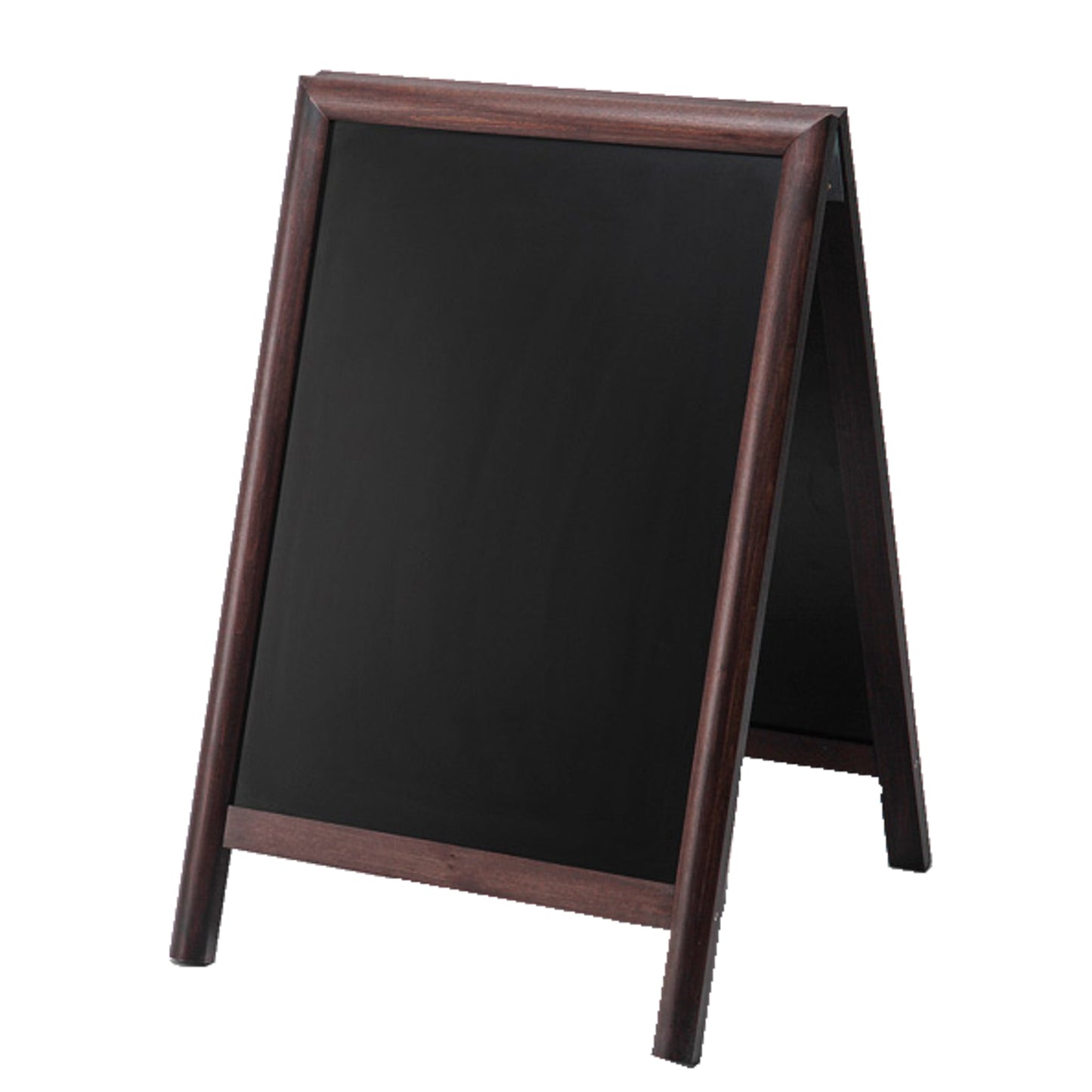 Showdown® Displays Kundenstopper 55 x 81,5 x 56,7 cm (B x H x T) Hartholz dunkelbraun
