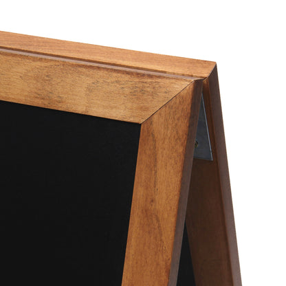Showdown® Displays Kundenstopper 55 x 81,5 x 56,7 cm (B x H x T) Hartholz hellbraun