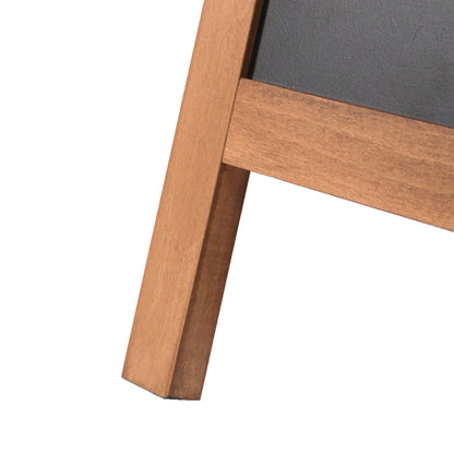 Showdown® Displays Kundenstopper 55 x 81,5 x 56,7 cm (B x H x T) Hartholz hellbraun