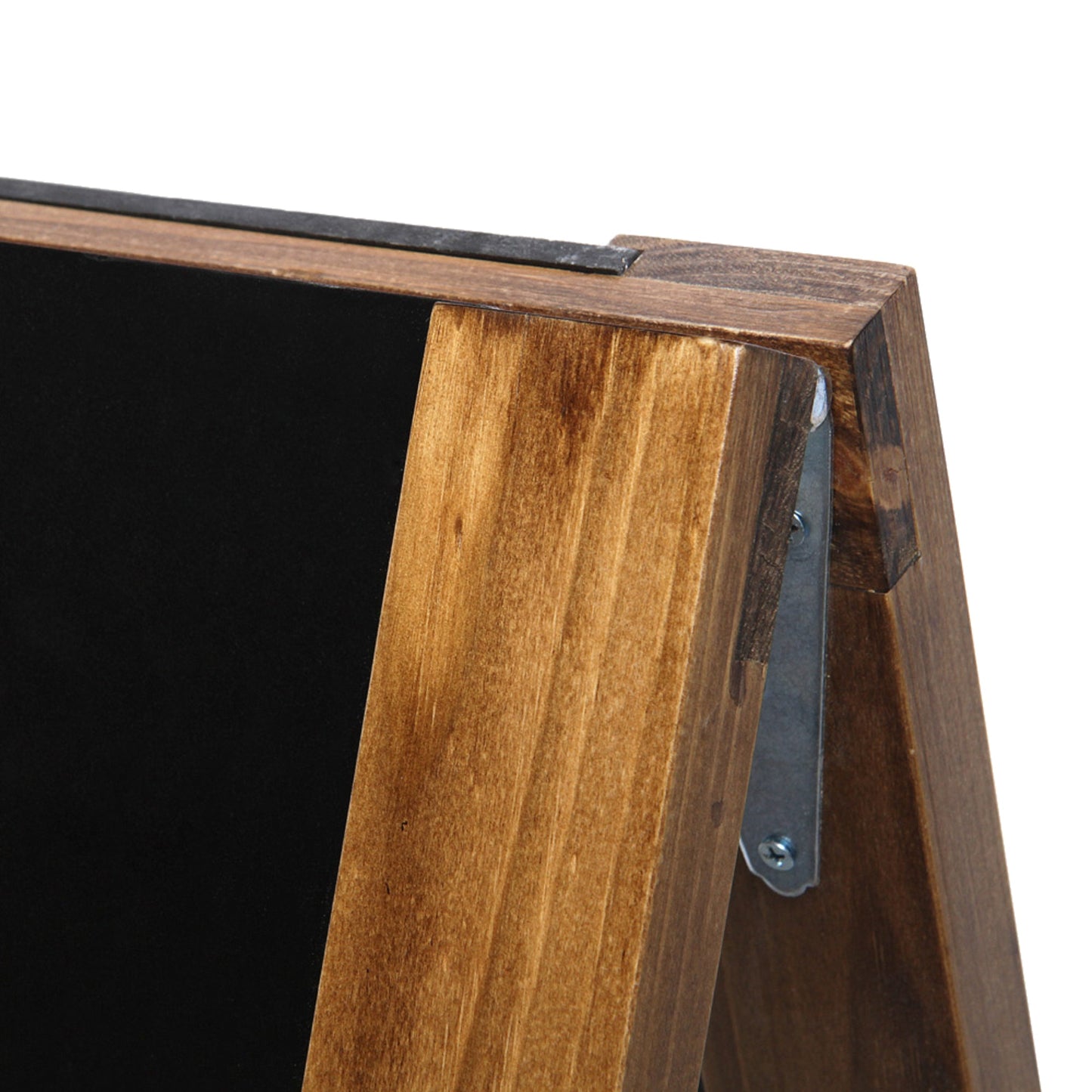 Showdown® Displays Kundenstopper Natura Antik 59 x 107 x 103,2 cm ( B x H x T) Holz, mattlackschutz braun