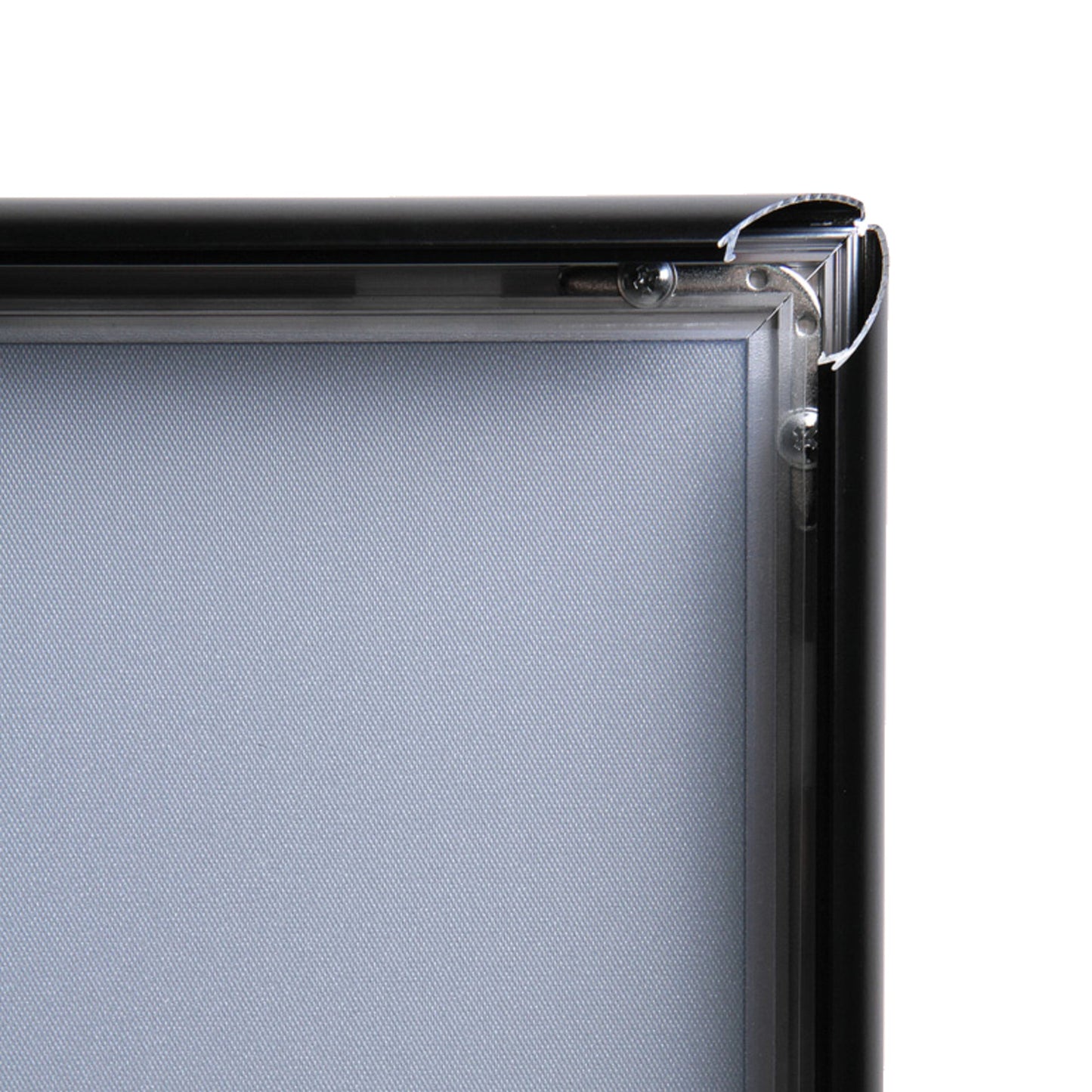 Showdown® Displays Bilderwechselrahmen Standard 62,5 x 87,2 x 1,1 cm (B x H x T) DIN A1 Aluminium schwarz