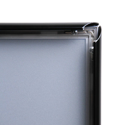 Showdown® Displays Bilderwechselrahmen Standard 62,5 x 87,2 x 1,1 cm (B x H x T) DIN A1 Aluminium schwarz