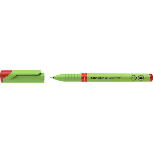 Schneider Fineliner Topliner 911 0,4mm rot