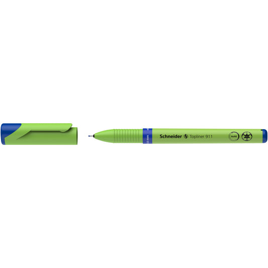 Schneider Fineliner Topliner 911 0,4mm blau