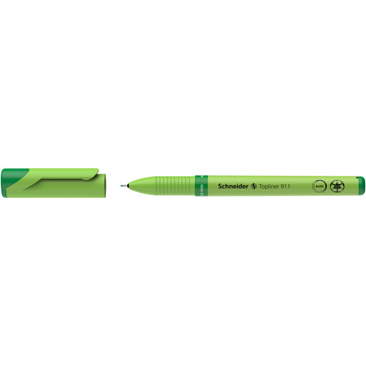 Schneider Fineliner Topliner 911 0,4mm grün