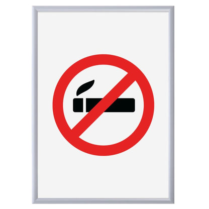 Showdown® Displays Bilderwechselrahmen 24,1 x 32,8 x 1,1 cm (B x H x T) DIN A4 Aluminium, eloxiert silber