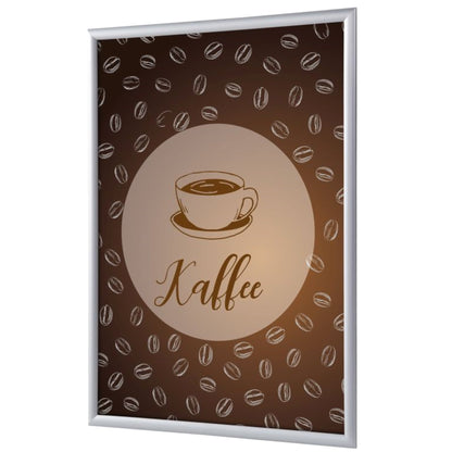 Showdown® Displays Bilderwechselrahmen 62,5 x 87,2 x 1,1 cm (B x H x T) DIN A1 Aluminium, eloxiert grau