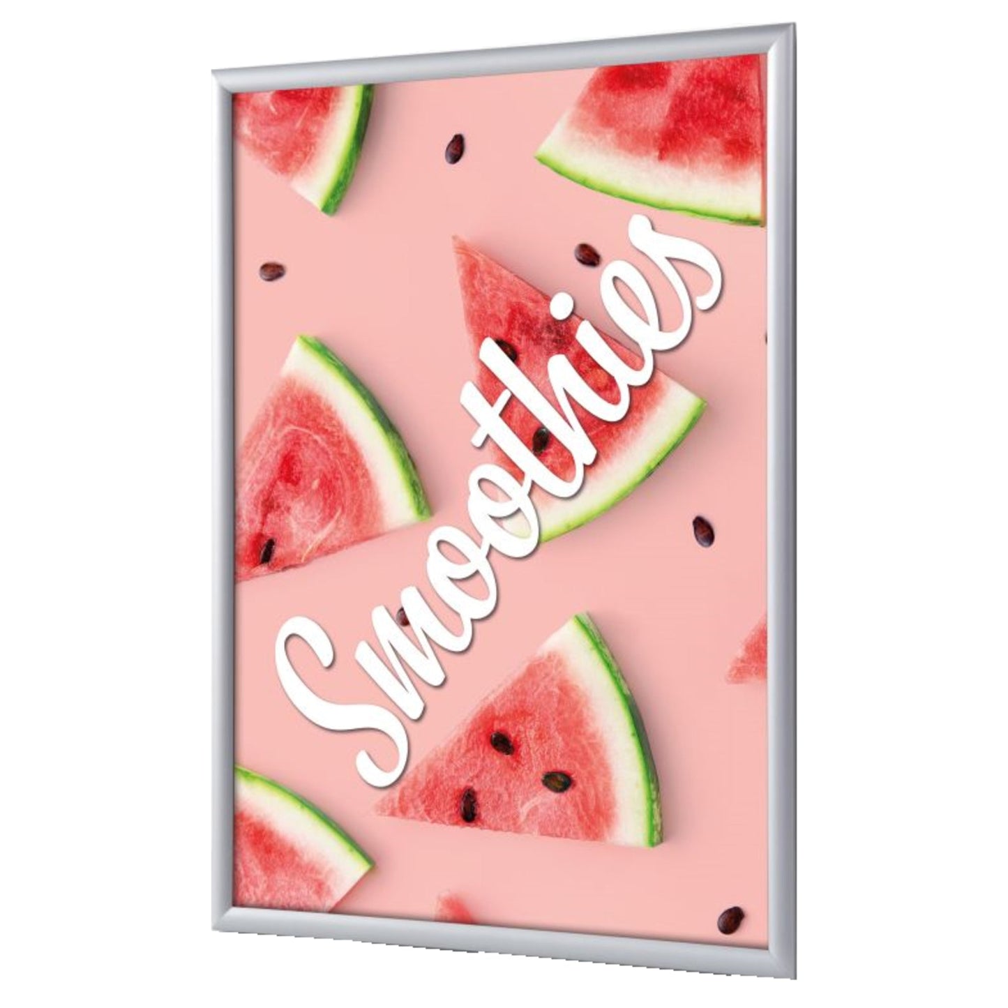 Showdown® Displays Bilderwechselrahmen 62,5 x 87,2 x 1,1 cm (B x H x T) DIN A1 Aluminium, eloxiert grau
