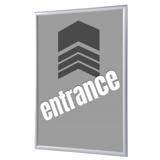Showdown® Displays Bilderwechselrahmen 62,5 x 87,2 x 1,1 cm (B x H x T) DIN A1 Aluminium, eloxiert grau