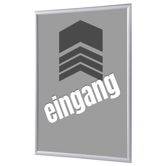 Showdown® Displays Bilderwechselrahmen 62,5 x 87,2 x 1,1 cm (B x H x T) DIN A1 Aluminium, eloxiert grau