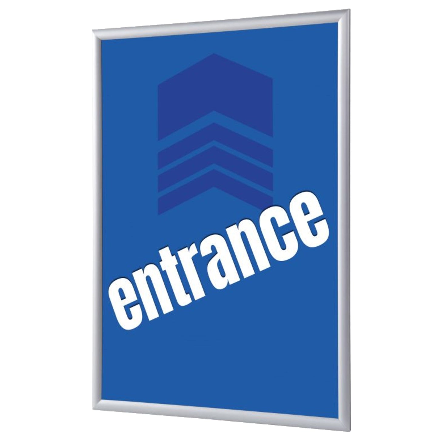 Showdown® Displays Bilderwechselrahmen 62,5 x 87,2 x 1,1 cm (B x H x T) DIN A1 Aluminium, eloxiert grau
