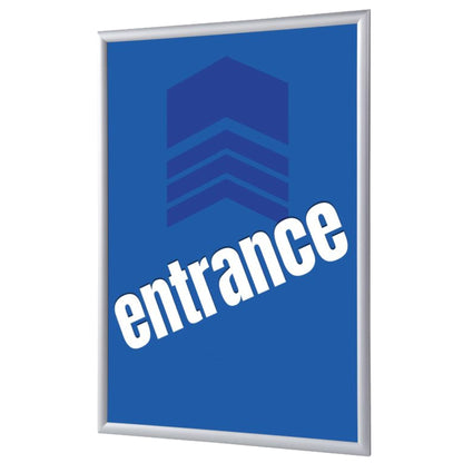 Showdown® Displays Bilderwechselrahmen 62,5 x 87,2 x 1,1 cm (B x H x T) DIN A1 Aluminium, eloxiert grau