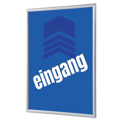 Showdown® Displays Bilderwechselrahmen 62,5 x 87,2 x 1,1 cm (B x H x T) DIN A1 Aluminium, eloxiert grau