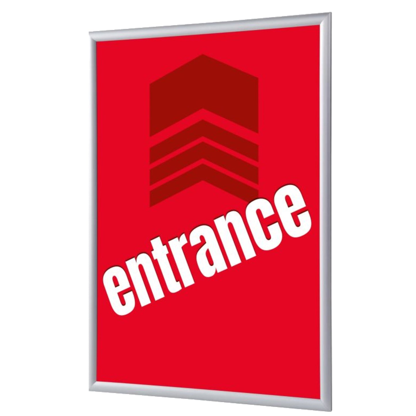 Showdown® Displays Bilderwechselrahmen 62,5 x 87,2 x 1,1 cm (B x H x T) DIN A1 Aluminium, eloxiert grau