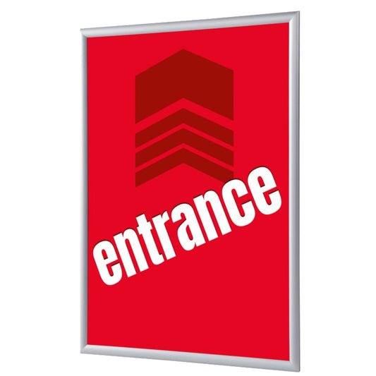 Showdown® Displays Bilderwechselrahmen 62,5 x 87,2 x 1,1 cm (B x H x T) DIN A1 Aluminium, eloxiert grau