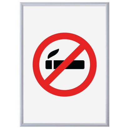 Showdown® Displays Bilderwechselrahmen 62,5 x 87,2 x 1,1 cm (B x H x T) DIN A1 Aluminium, eloxiert silber