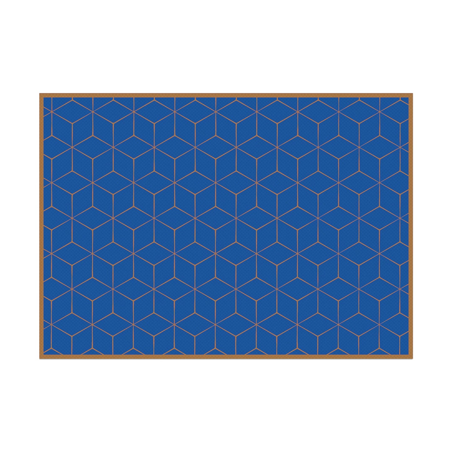 Showdown® Displays Tischset 45 x 32 cm (B x L) PVC blau/braun 6 St./Pack.