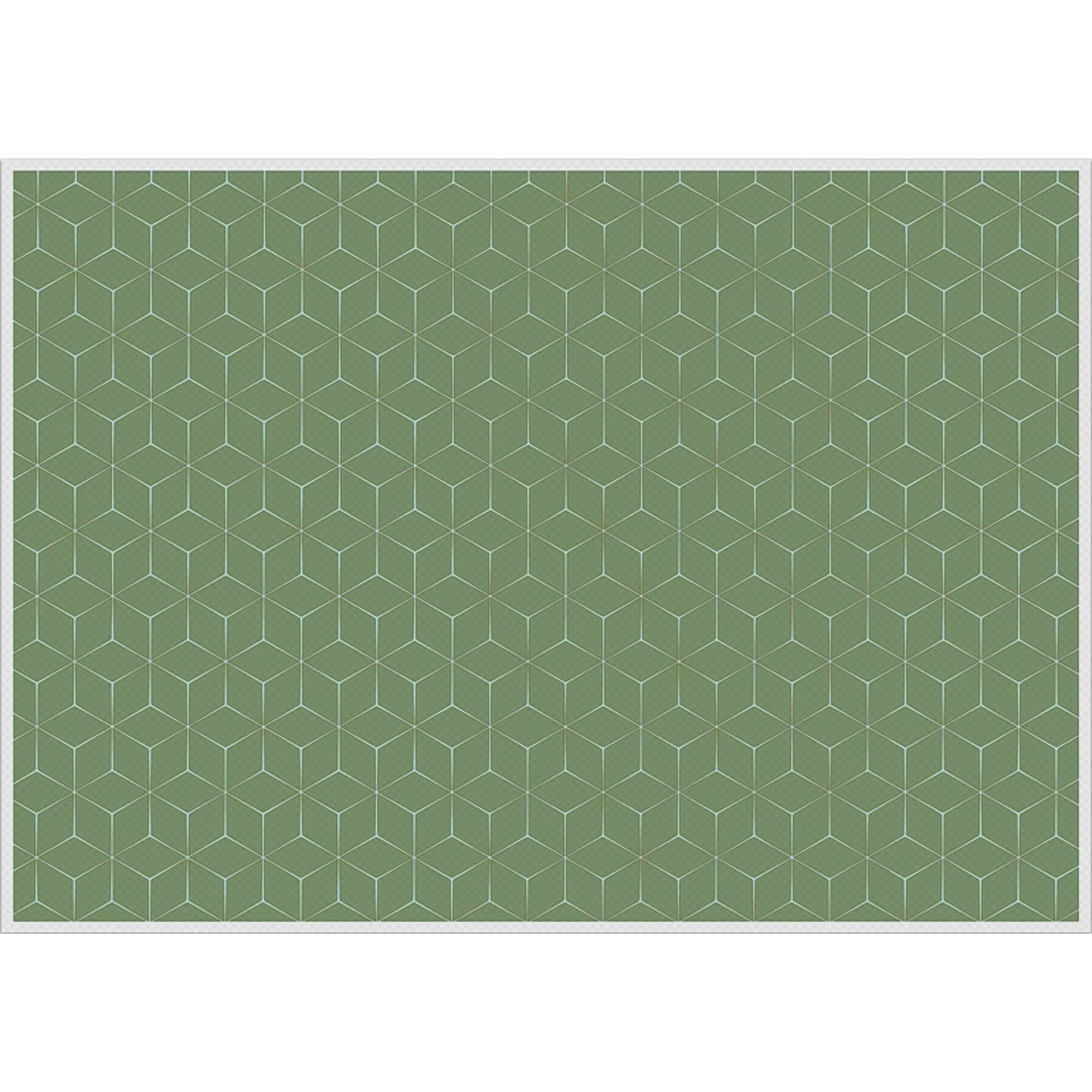 Showdown® Displays Tischset 45 x 32 cm (B x L) PVC grün/braun 6 St./Pack.