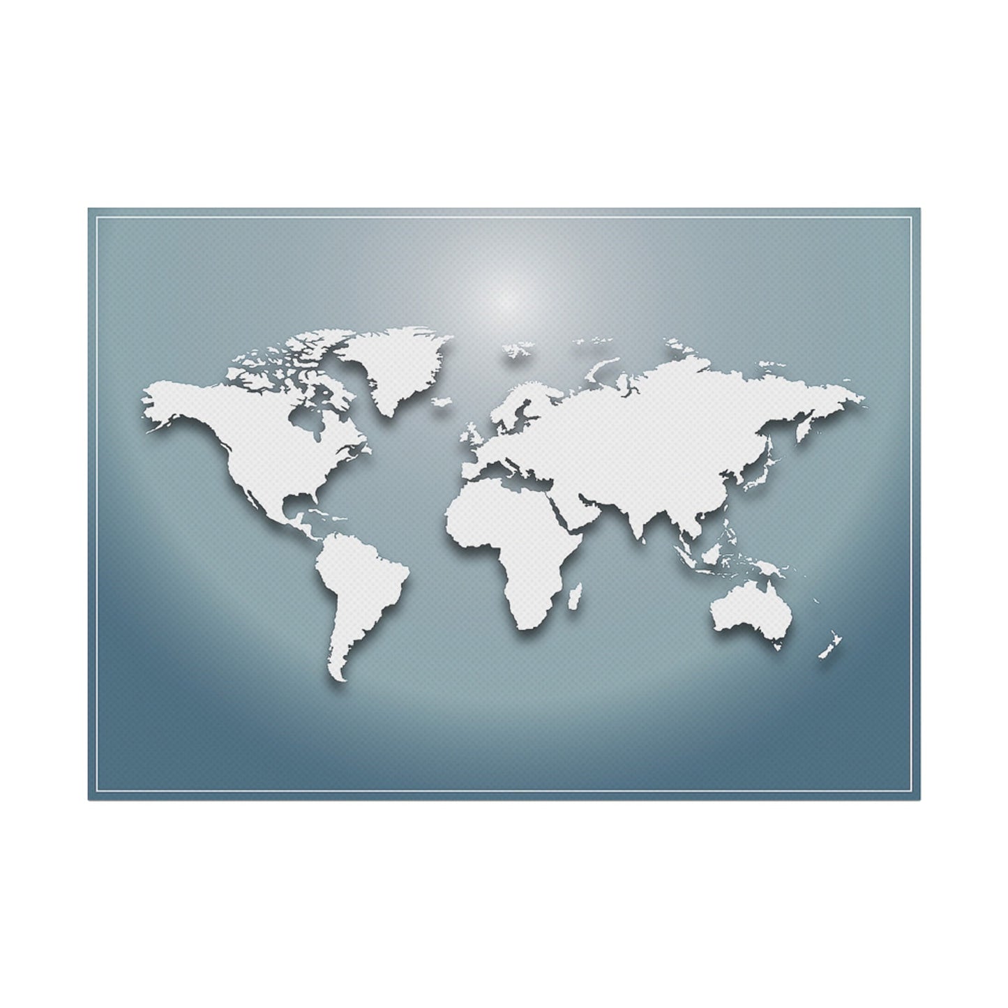 Showdown® Displays Tischset 45 x 32 cm (B x L) PVC blau 6 St./Pack.