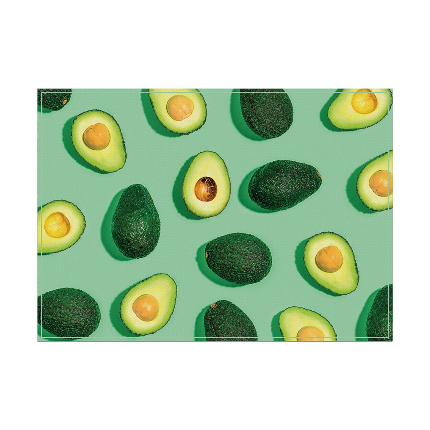 Showdown® Displays Tischset 45 x 32 cm (B x L) PVC grün 6 St./Pack.