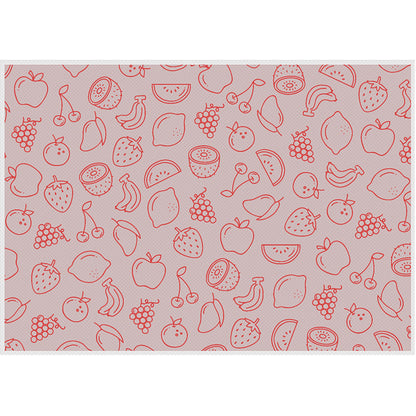 Showdown® Displays Tischset 45 x 32 cm (B x L) PVC rot 6 St./Pack.