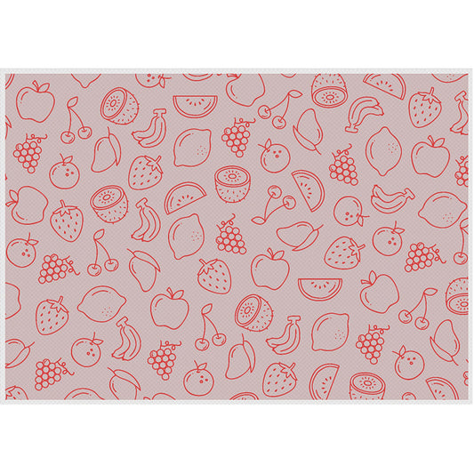 Showdown® Displays Tischset 45 x 32 cm (B x L) PVC rot 6 St./Pack.