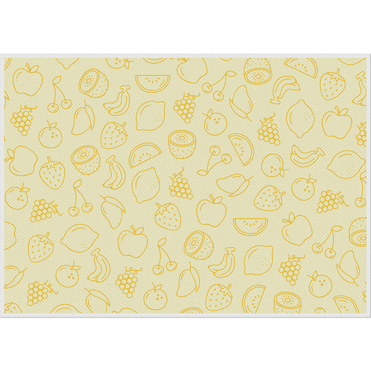 Showdown® Displays Tischset 45 x 32 cm (B x L) PVC gelb 6 St./Pack.