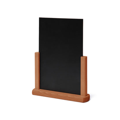 Showdown® Displays Kreidetafel Natura Tisch Tafel nicht magnethaftend schwarz laminiert