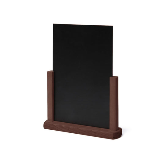 Showdown® Displays Kreidetafel Natura Tisch Tafel nicht magnethaftend schwarz laminiert