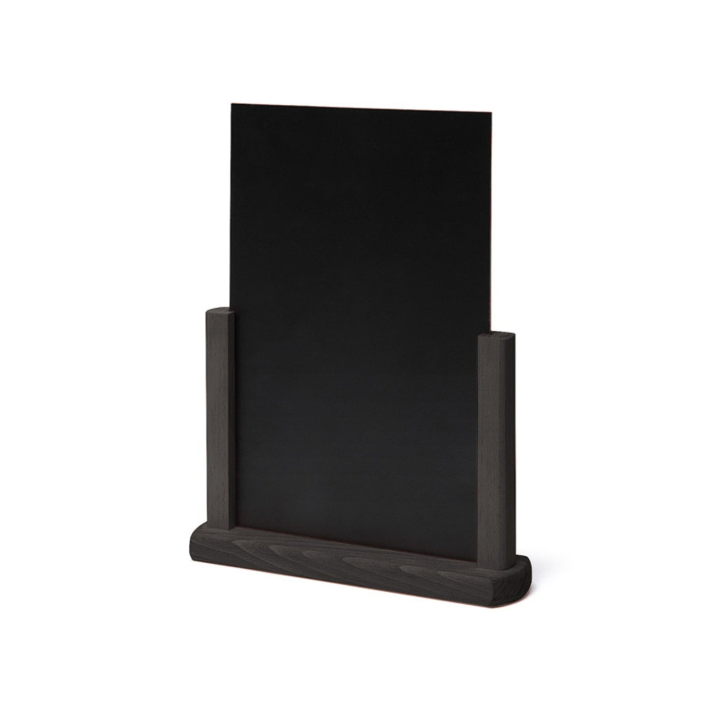 Showdown® Displays Kreidetafel Natura Tisch Tafel nicht magnethaftend schwarz laminiert