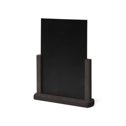 Showdown® Displays Kreidetafel Natura Tisch Tafel nicht magnethaftend schwarz laminiert