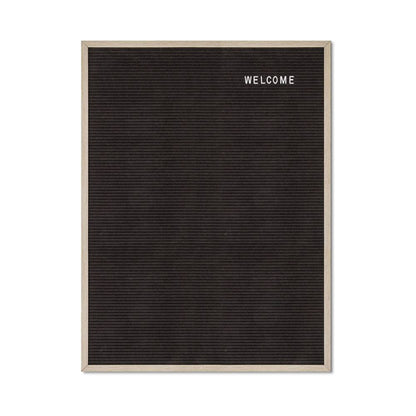 Showdown® Displays Rillentafel 60 x 80 x 1,9 cm (B x H x T) Filz schwarz