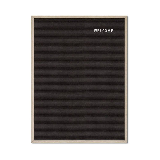 Showdown® Displays Rillentafel 60 x 80 x 1,9 cm (B x H x T) Filz schwarz