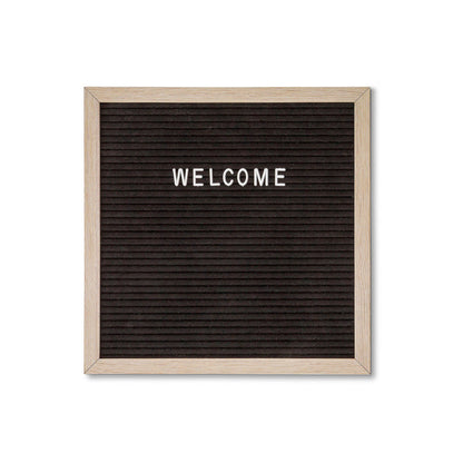 Showdown® Displays Rillentafel 30 x 30 1,9 cm (B x H x T) Filz schwarz