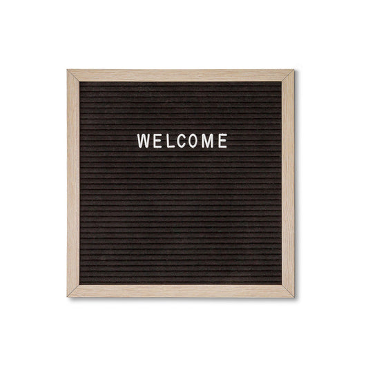 Showdown® Displays Rillentafel 30 x 30 1,9 cm (B x H x T) Filz schwarz