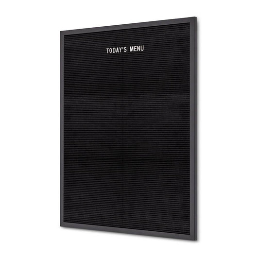 Showdown® Displays Rillentafel 60 x 80 x 1,9 cm (B x H x T) Filz schwarz