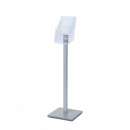 Showdown® Displays Prospektständer 33 x 106 x 33 cm (B x H x T) transparent 4 Fächer