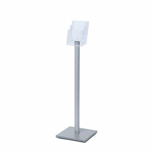 Showdown® Displays Prospektständer 33 x 106 x 33 cm (B x H x T) transparent 3 Fächer