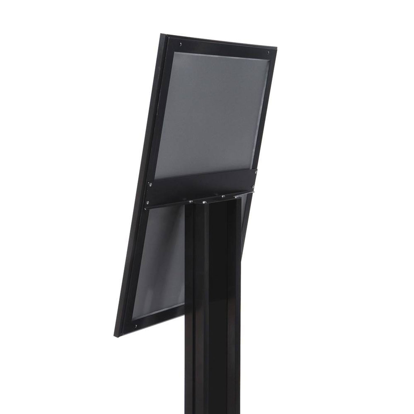 Showdown® Displays Infodisplay 50 x 163 x 40 cm (B x H x T) 4 x DIN A4 schwarz